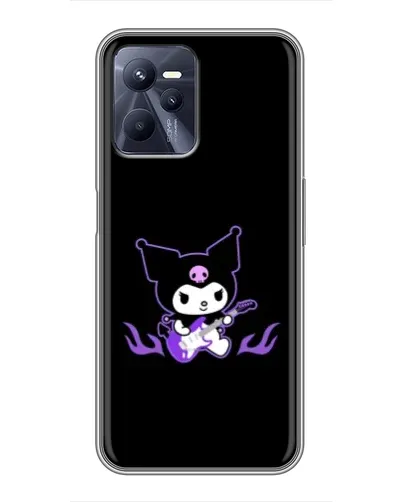 Чехол для Realme C35 с картинкой «Электрическая Kuromi»