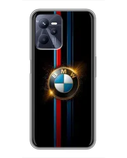 Чехол для Realme C35 с картинкой «BMW M-Power неон»