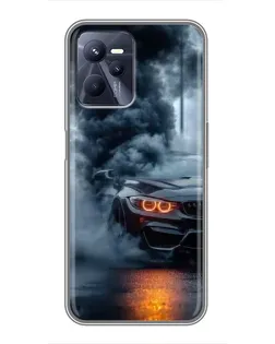 Чохол для Realme C35 з картинкою «BMW M-Power — абстракція»