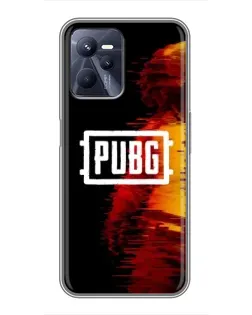 Чехол для Realme C35 с картинкой «Яркий логотип PUBG» Чехол для Realme C35 с картинкой «Яркий логотип PUBG»