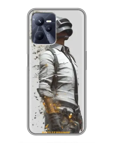 Чехол для Realme C35 с картинкой «PUBG — боец в пыли» Чехол для Realme C35 с картинкой «PUBG — боец в пыли»
