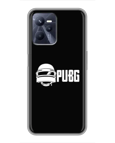 Чехол для Realme C35 с картинкой «PUBG — классический лого» Чехол для Realme C35 с картинкой «PUBG — классический лого»