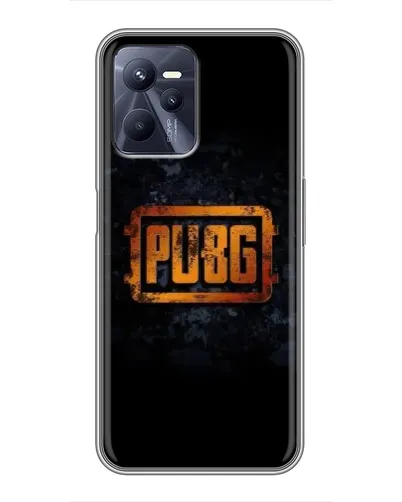 Чехол для Realme C35 с картинкой «PUBG — золотой логотип» Чехол для Realme C35 с картинкой «PUBG — золотой логотип»