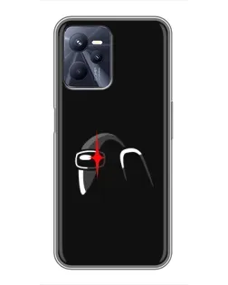 Чохол для Realme C35 з картинкою «Among Us шолом» Чохол для Realme C35 з картинкою «Among Us шолом»