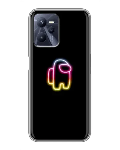 Чехол для Realme C35 с картинкой «Among Us градиент»