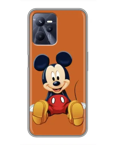 Чехол для Realme C35 с картинкой «Микки отдыхает»
