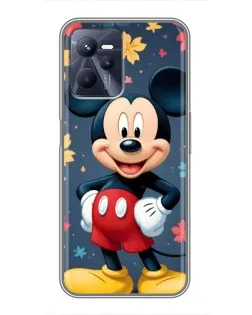 Чехол для Realme C35 с картинкой «Осенний Mickey Mouse»
