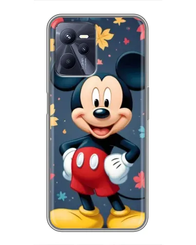 Чехол для Realme C35 с картинкой «Осенний Mickey Mouse»