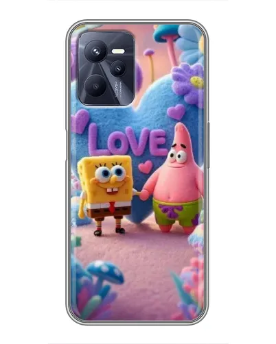Чехол для Realme C35 с картинкой «Губка Боб Патрик» Чехол для Realme C35 с картинкой «Губка Боб Патрик»