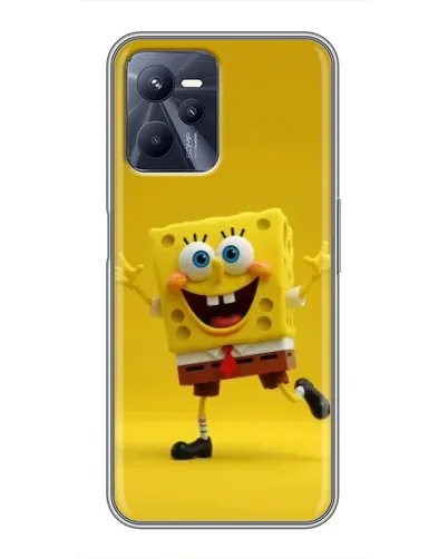 Чехол для Realme C35 с картинкой «Позитивный Губка Боб» Чехол для Realme C35 с картинкой «Позитивный Губка Боб»
