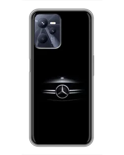 Чохол для Realme C35 з картинкою «Mercedes — абстрактні лінії»