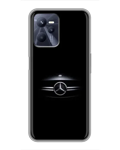 Чехол для Realme C35 с картинкой «Mercedes — абстрактные линии»