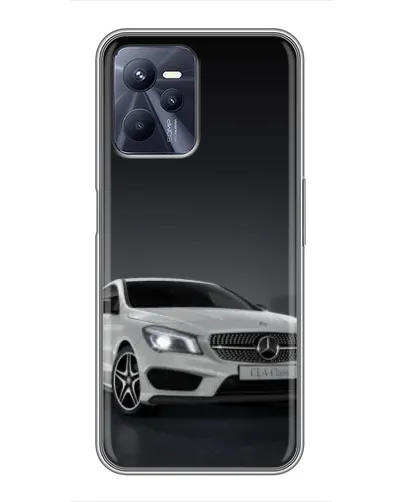 Чехол для Realme C35 с картинкой «Mercedes AMG GT Silver»