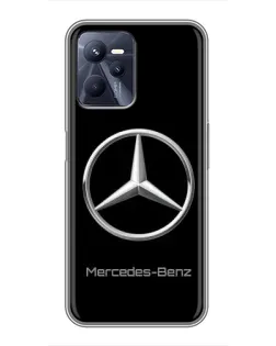 Чехол для Realme C35 с картинкой «Mercedes Silver Logo»