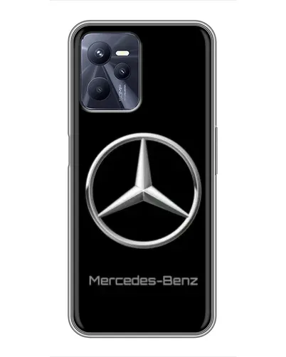 Чехол для Realme C35 с картинкой «Mercedes Silver Logo»