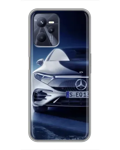 Чехол для Realme C35 с картинкой «Mercedes EQ — будущее»