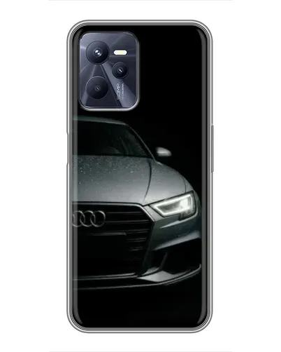Чехол для Realme C35 с картинкой «Audi — детализация кузова»