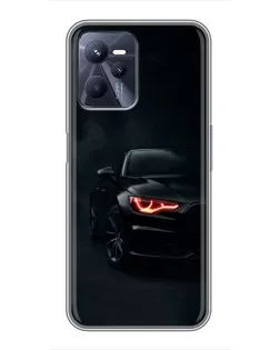 Чехол для Realme C35 с картинкой «Audi — хищный взгляд»