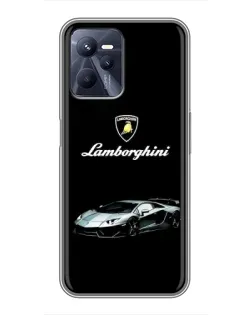 Чохол для Realme C35 з картинкою «Логотип Lamborghini класика»