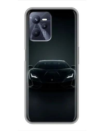 Чохол для Realme C35 з картинкою «Чорний Lamborghini Aventador» Чохол для Realme C35 з картинкою «Чорний Lamborghini Aventador»