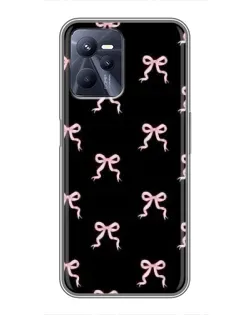 Чехол для Realme C35 с картинкой «Бант-цветок»