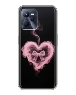 Чехол для Realme C35 с картинкой «Дымчатое сердце»