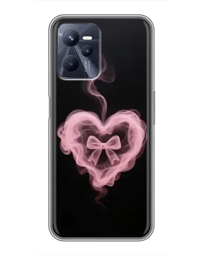 Чехол для Realme C35 с картинкой «Дымчатое сердце»