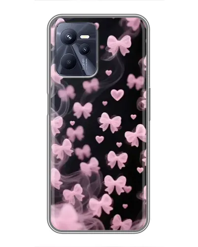 Чехол для Realme C35 с картинкой «Неоновое кружево»