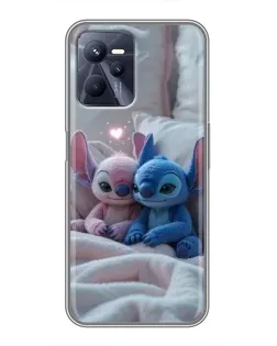 Чехол для Realme C35 с картинкой «Плюшевые Стич Ангел» Чехол для Realme C35 с картинкой «Плюшевые Стич Ангел»