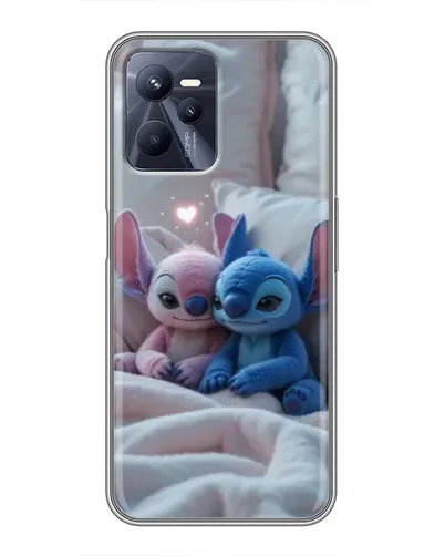Чехол для Realme C35 с картинкой «Плюшевые Стич Ангел» Чехол для Realme C35 с картинкой «Плюшевые Стич Ангел»
