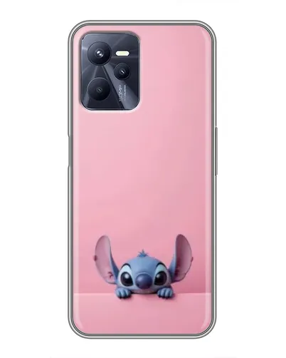Чехол для Realme C35 с картинкой «Stitch выглядывает» Чехол для Realme C35 с картинкой «Stitch выглядывает»