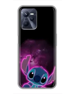 Чехол для Realme C35 с картинкой «Неоновый Stitch» Чехол для Realme C35 с картинкой «Неоновый Stitch»