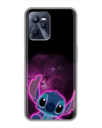Чехол для Realme C35 с картинкой «Неоновый Stitch» Чехол для Realme C35 с картинкой «Неоновый Stitch»