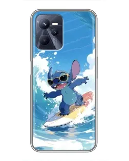 Чехол для Realme C35 с картинкой «Стич на волне» Чехол для Realme C35 с картинкой «Стич на волне»