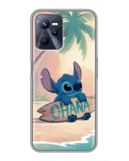 Чехол для Realme C35 с картинкой «Стич на серфе» Чехол для Realme C35 с картинкой «Стич на серфе»