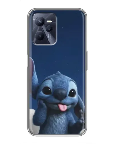 Чехол для Realme C35 с картинкой «Стич в облаках» Чехол для Realme C35 с картинкой «Стич в облаках»