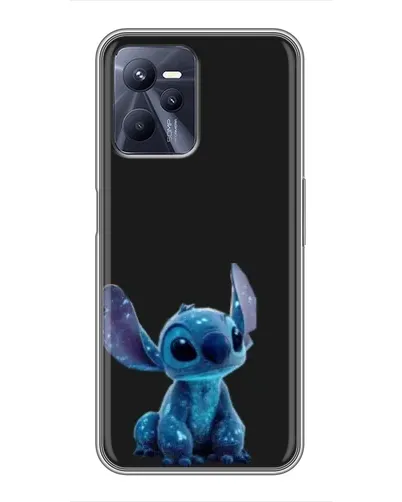 Чехол для Realme C35 с картинкой «Стич на черном» Чехол для Realme C35 с картинкой «Стич на черном»