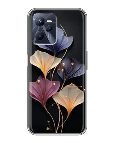 Чохол для Realme C35 з картинкою «Лілові квіти грації» Чохол для Realme C35 з картинкою «Лілові квіти грації»