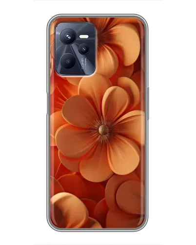 Чохол для Realme C35 з картинкою «Помаранчева макро квітка» Чохол для Realme C35 з картинкою «Помаранчева макро квітка»