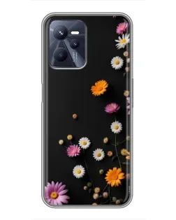 Чохол для Realme C35 з картинкою «Квіткова композиція»