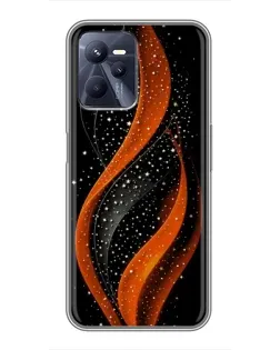 Чохол для Realme C35 з картинкою «Вогняна зоряна хвиля»