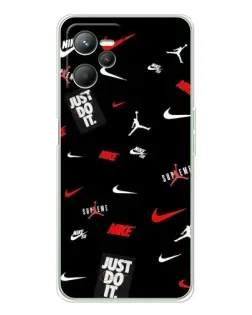 Чохол для Realme C36 з картинкою «Nike Mix Pattern»