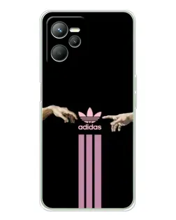 Чехол для Realme C36 с картинкой «Adidas Hands»