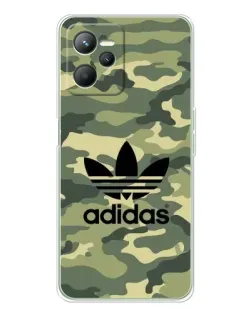 Чехол для Realme C36 с картинкой «Милитари стиль Adidas»