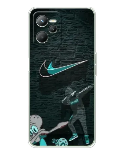 Чохол для Realme C36 з картинкою «Спортивний арт Nike»