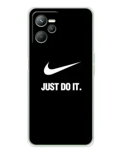 Чохол для Realme C36 з картинкою «Класичний принт Nike»