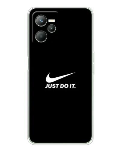 Чохол для Realme C36 з картинкою «Мінімалізм від Nike»