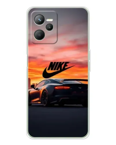 Чохол для Realme C36 з картинкою «Nike та суперкар»