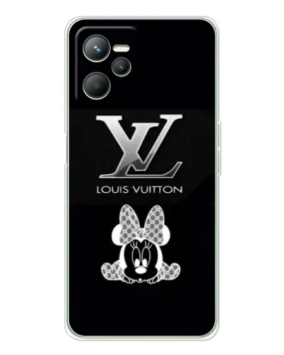 Чехол для Realme C36 с картинкой «LV и Минни Маус»