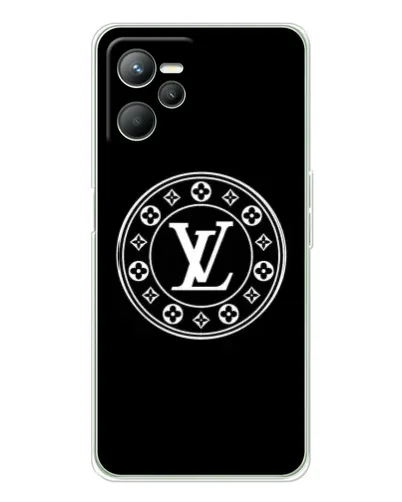 Чехол для Realme C36 с картинкой «LV — печать стиля»